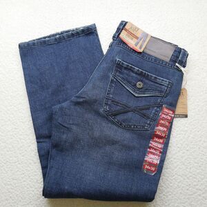 TK Axel Jeans Mens 34x30 Slim Boot Stretch Dark Wash Denim Stylish Pockets‎